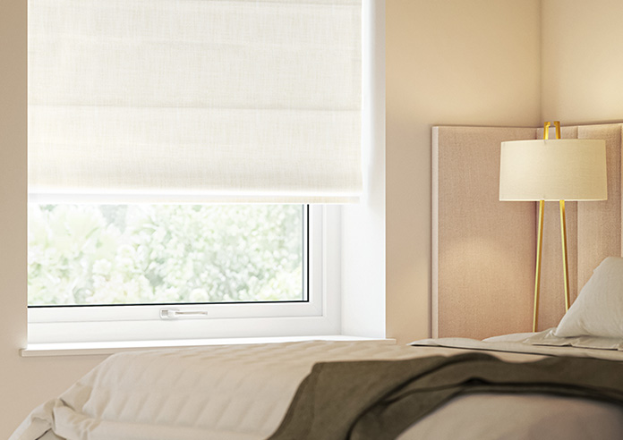 Foxford, Cashmere - Motorised Roman Blind - Image 5